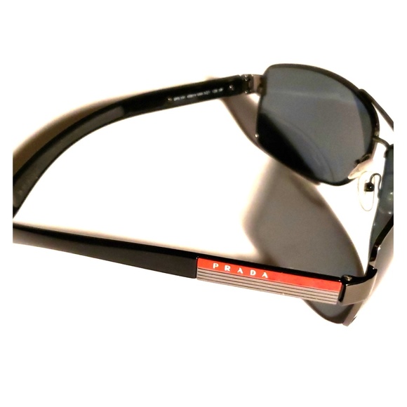 Authentic‼️Please Send To Poshmark  Authentic Mens Prada Aviator Shades - Picture 3 of 8